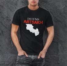 Charger l&#39;image dans la galerie, T-Shirt Defend Artsakh - Noir H/F
