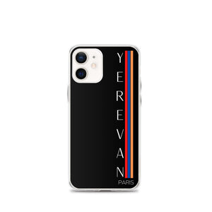 Coque pour iPhone - Yerevan Paris Drapeau Vertical