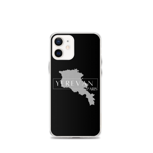 Coque pour iPhone - Yerevan Paris avec Carte de l'Arménie