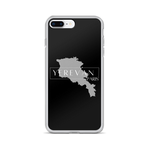 Coque pour iPhone - Yerevan Paris avec Carte de l'Arménie