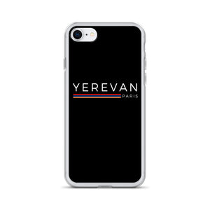 Coque pour iPhone - Yerevan Paris avec drapeau