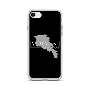 Coque pour iPhone - Yerevan Paris avec Carte de l'Arménie