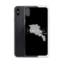 Charger l&#39;image dans la galerie, Coque pour iPhone - Yerevan Paris avec Carte de l&#39;Arménie
