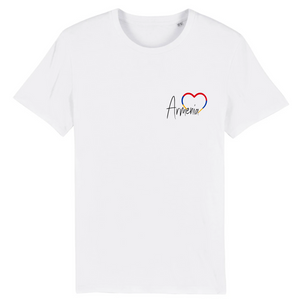 T-Shirt Blanc H/F - Armenia