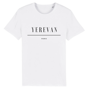 T-Shirt Blanc H/F - Yerevan|Paris