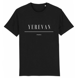 T-shirt Noir H/F - Yerevan|Paris