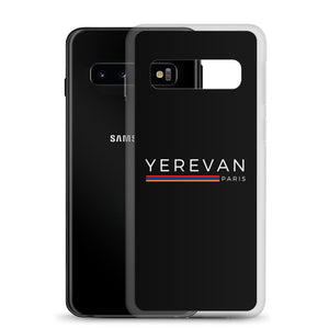 Coque Samsung - Yerevan Paris avec drapeau