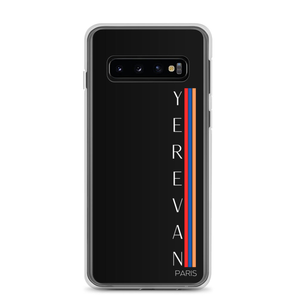 Coque Samsung - Yerevan Paris Drapeau Vertical