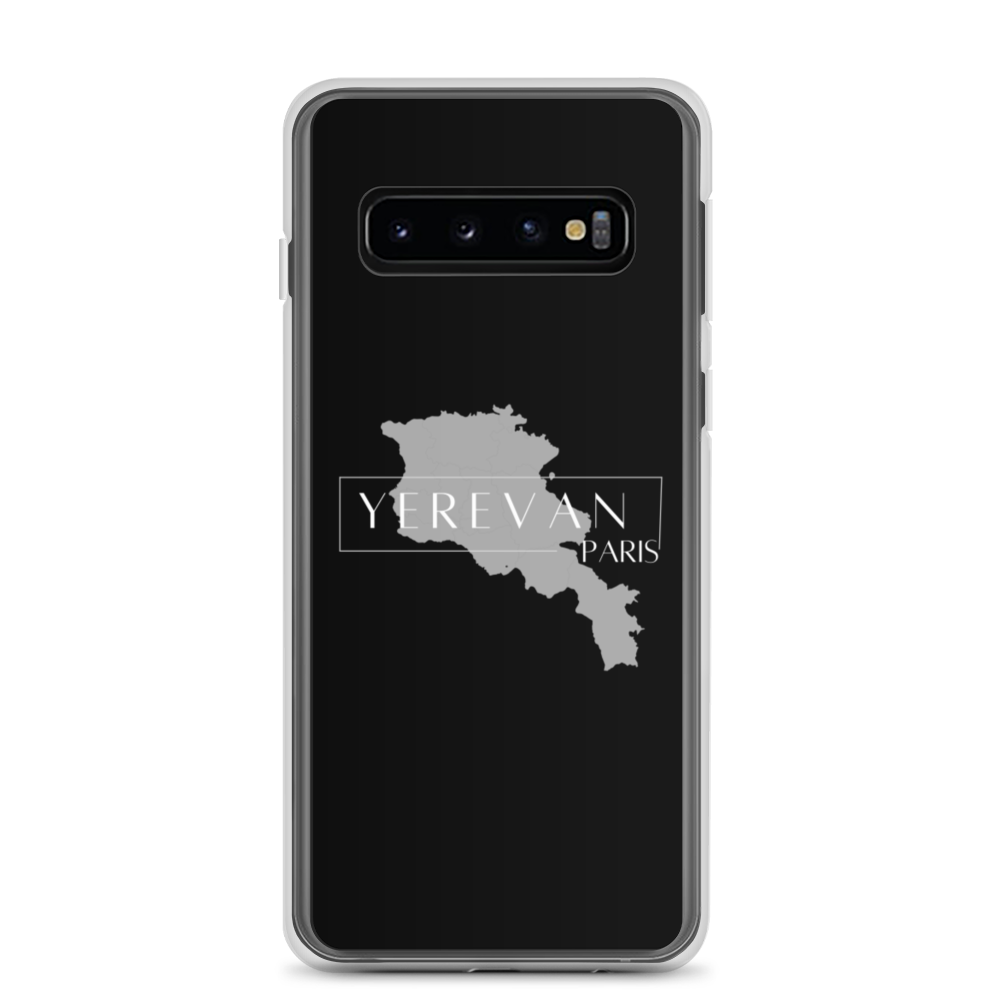 Coque Samsung - Yerevan Paris avec Carte de l'Arménie