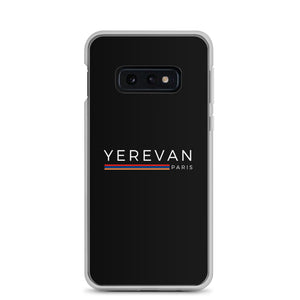 Coque Samsung - Yerevan Paris avec drapeau