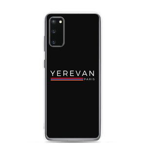 Coque Samsung - Yerevan Paris avec drapeau