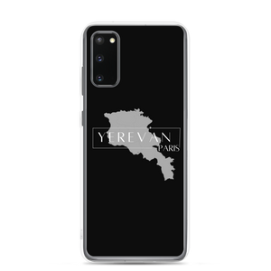 Coque Samsung - Yerevan Paris avec Carte de l'Arménie