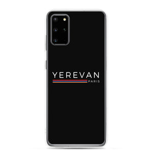 Coque Samsung - Yerevan Paris avec drapeau