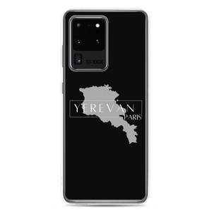 Coque Samsung - Yerevan Paris avec Carte de l'Arménie