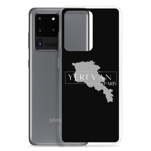 Coque Samsung - Yerevan Paris avec Carte de l'Arménie