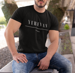 T-shirt Noir H/F - Yerevan|Paris